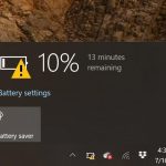 Set Low Battery Warnings on Your Windows 10 Laptop