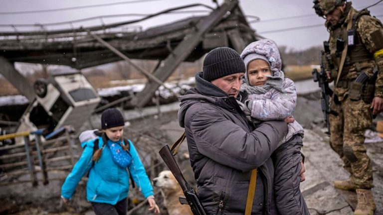 Ukraine war: One shell that destroyed a family